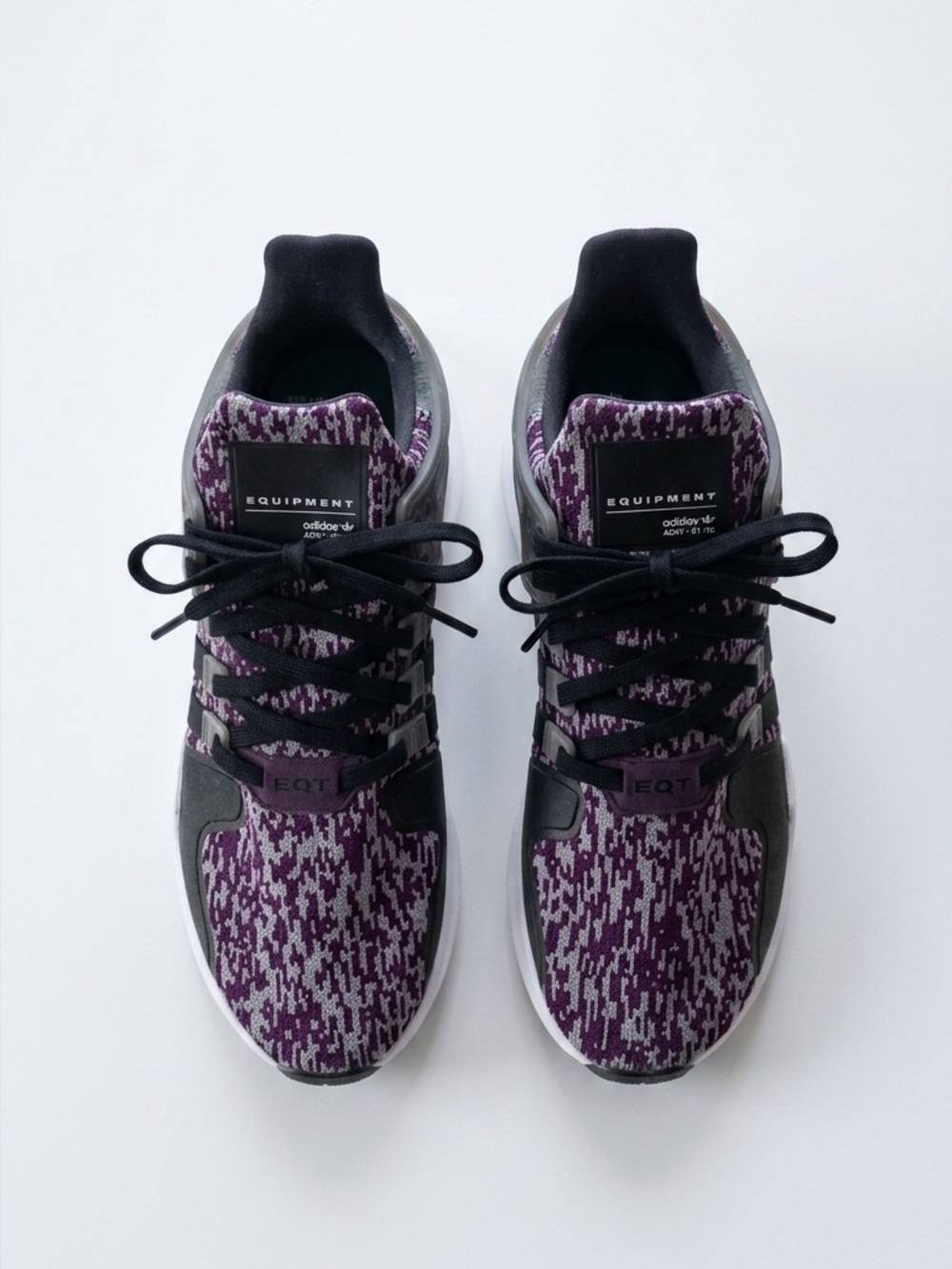 Adidas EQT Support ADV Energy Ink Purple Glitch Knit Women’s Size 6.5